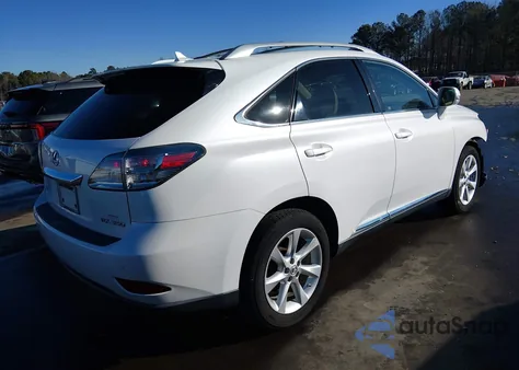 2011 Lexus Rx 350 from USA, damaged, VIN 2T2BK1BA0BC103194